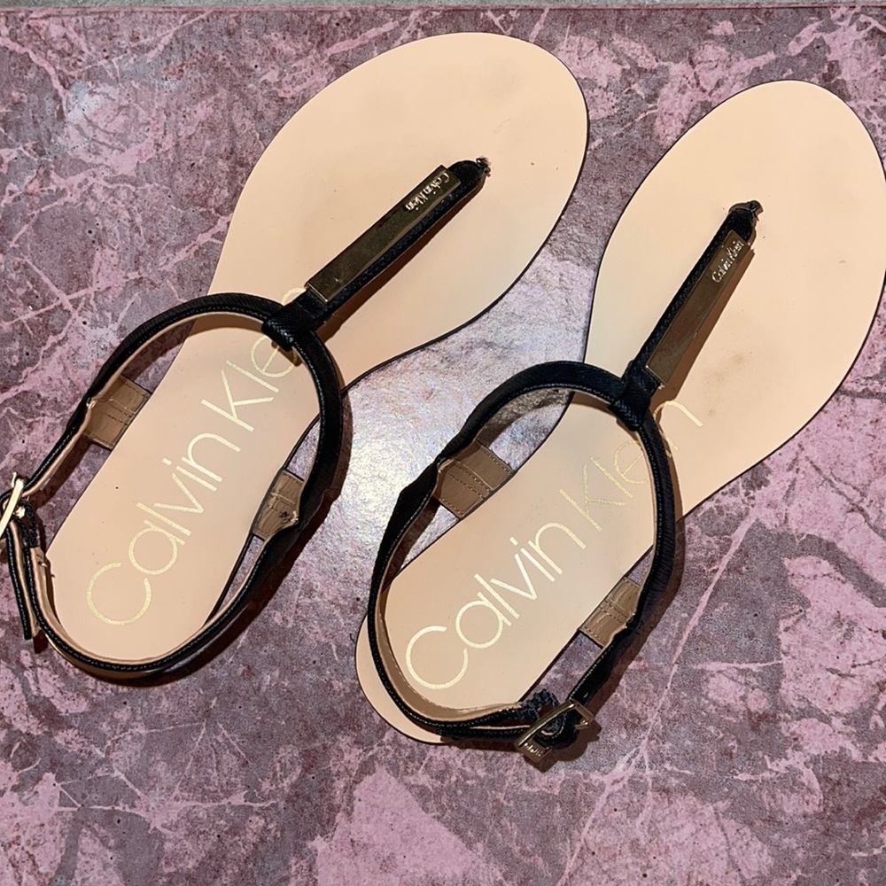 Calvin Klein woman’s sandals size 6